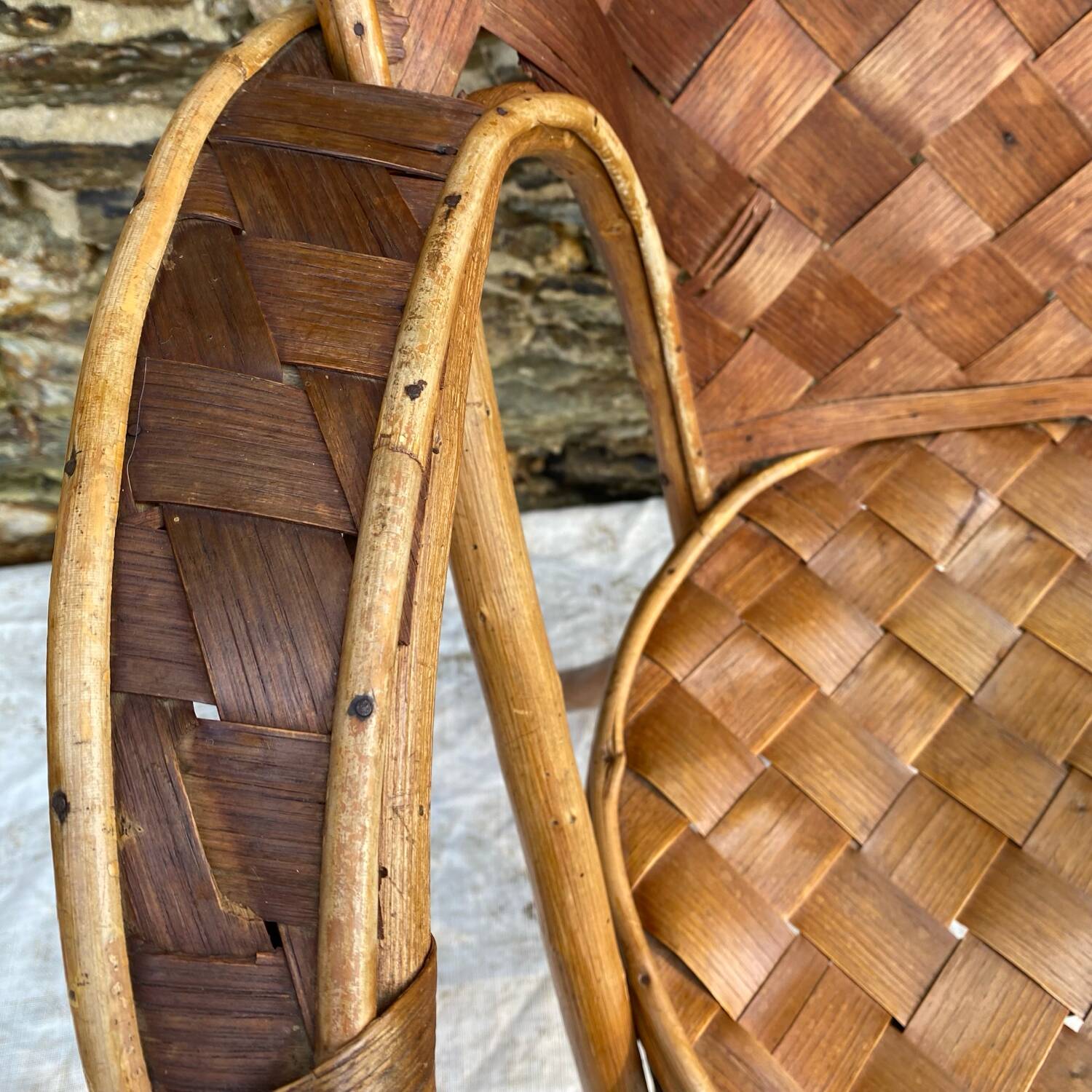 Chestnut armchair
