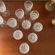 Lot of stemmed glass