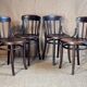 Set 4 chaises bistrot thonet vers 1930