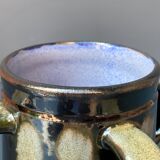 Atypical bowls in varnished stoneware by Sylvain Hublet