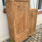 Asymmetrical art deco wardrobe