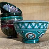 Six bowls Picault and Morvan