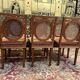 Set of 6 Louis XVI style chairs