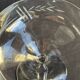 6 Champagne glasses – Cut crystal