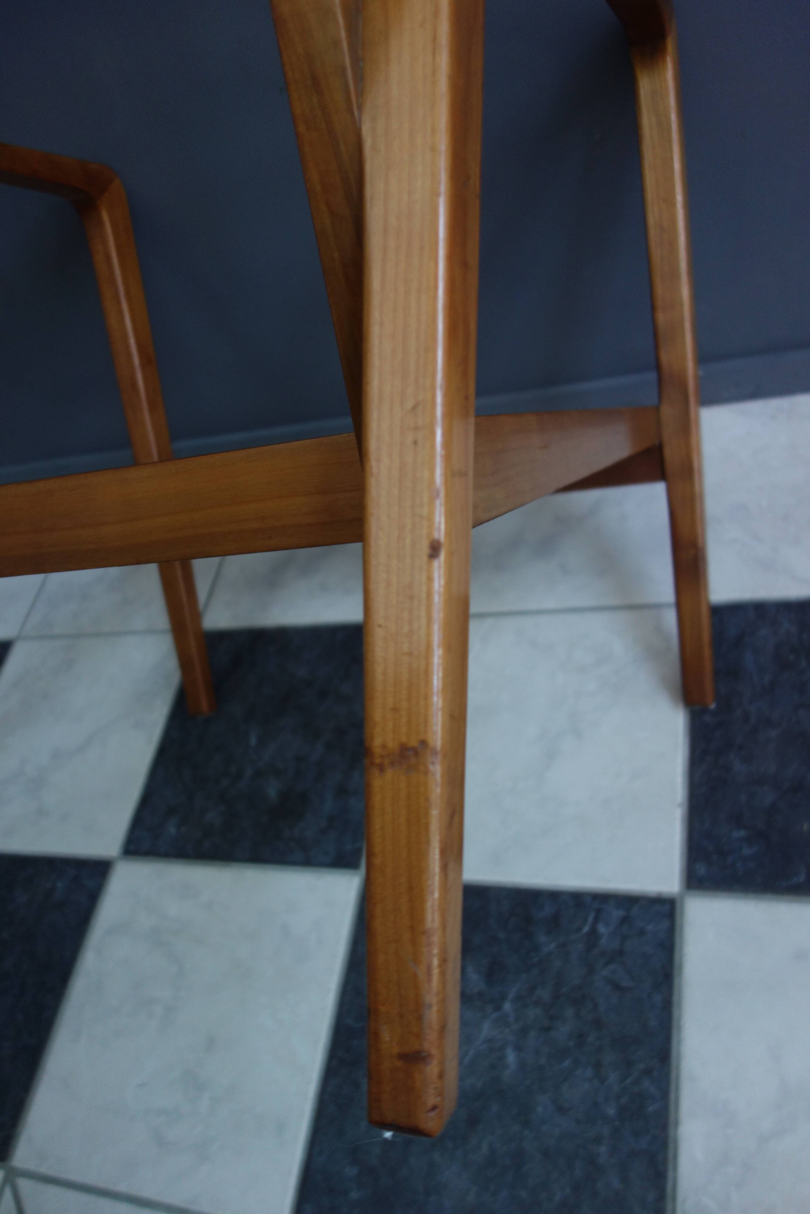 Fauteuil Knoll Antimot bleues années 1960
