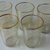Five 50s glasses