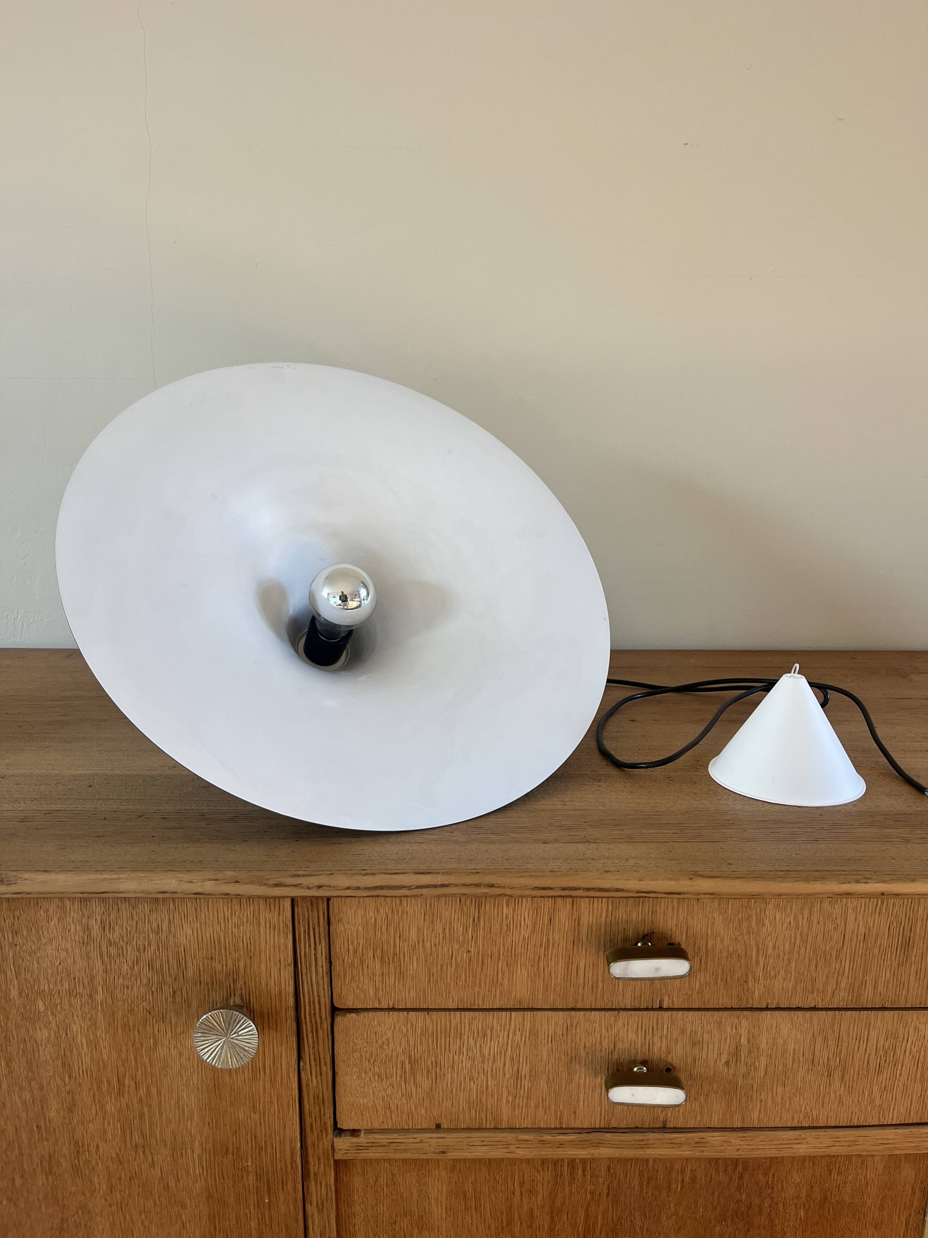 Vintage Fog & Mørup Semi pendant (47cm) - Danish design lamp