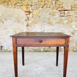 Farmhouse console, in walnut, Directoire, 18th century
