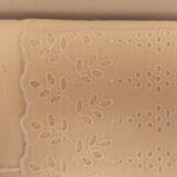 Embroidered cotton sheet