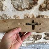 Antique wooden coat hook