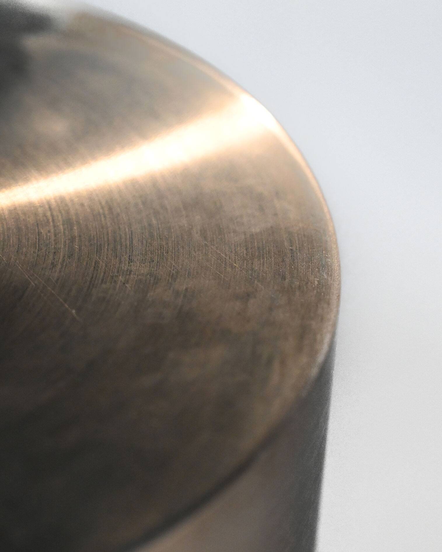 Metal and glass pendant lamp, 1960s