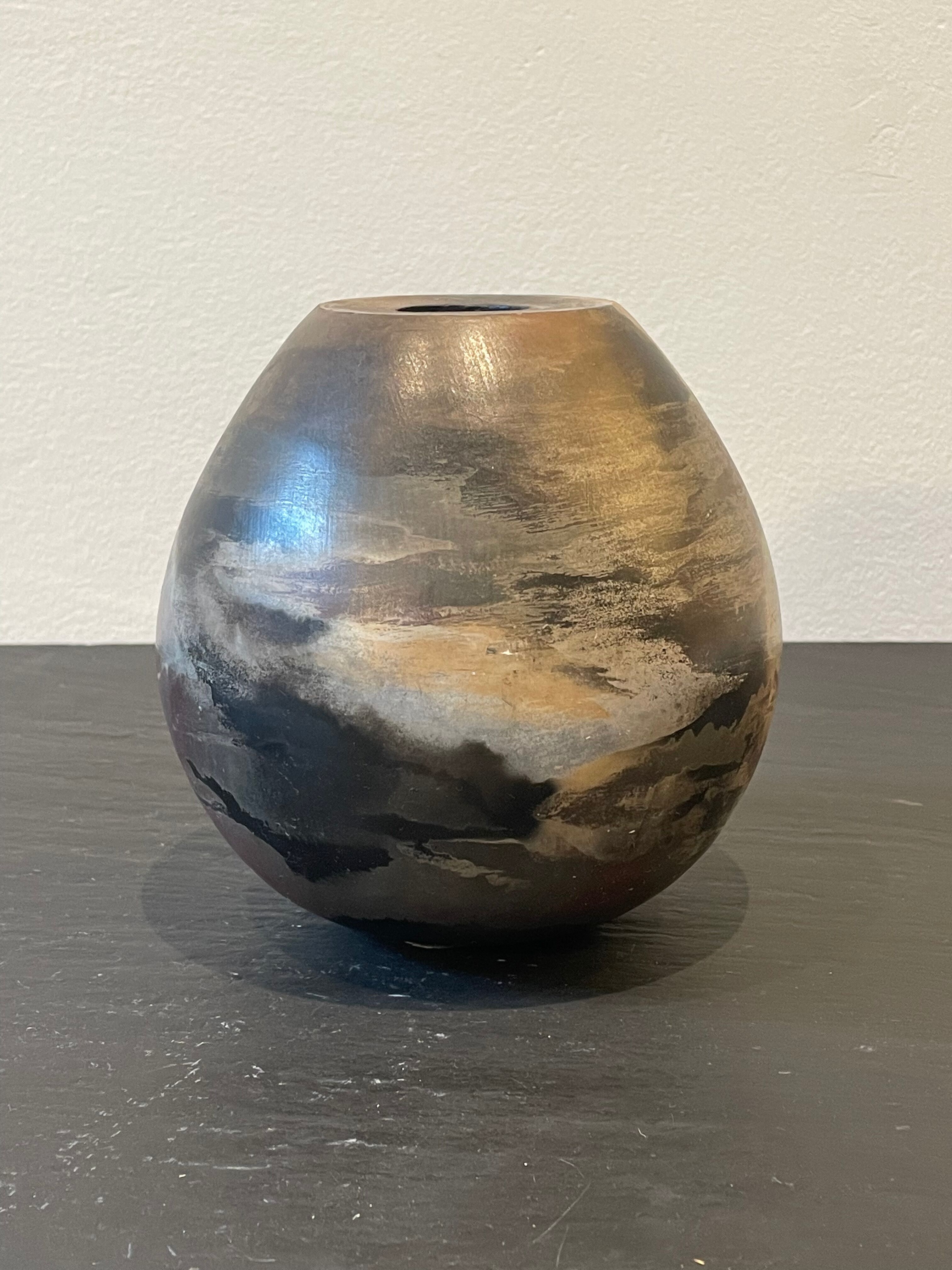 Ceramic ball vase