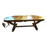 Light oak table