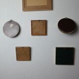 Small old floral paintings