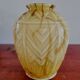 Vases en glaçure opaline Art déco Verreries de Scailmont Henri Heemskerk België