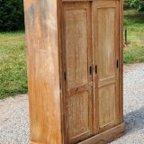 Old Parisian wardrobe 2 sliding doors
