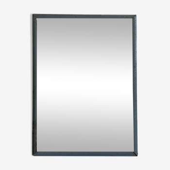 Petit miroir cadre métal 14x19cm