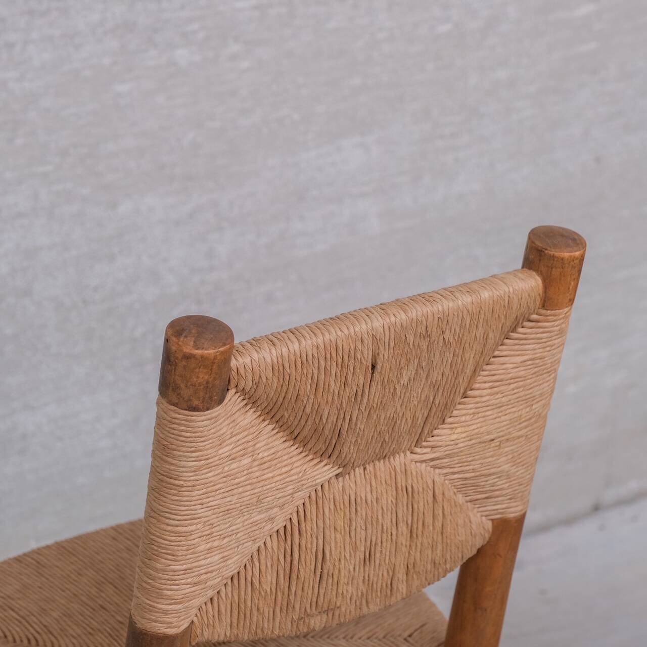 Set of Four Charlotte Perriand Bauche Chairs No.19 Model ed. BCB