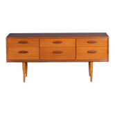 Teak 1960s austinsuite chest of drawers sideboard tv cabinet