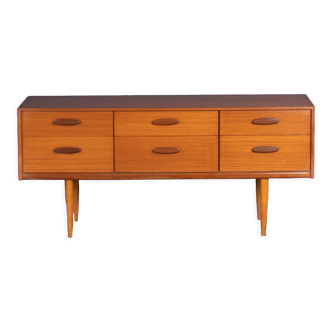 Enfilade commode en teck 1960s Austinsuite
