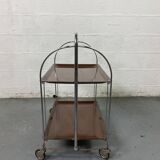 Mid-century folding serving trolley by Bremshey Solingen, 1950s