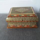 Persian box in khatam kari marquetry