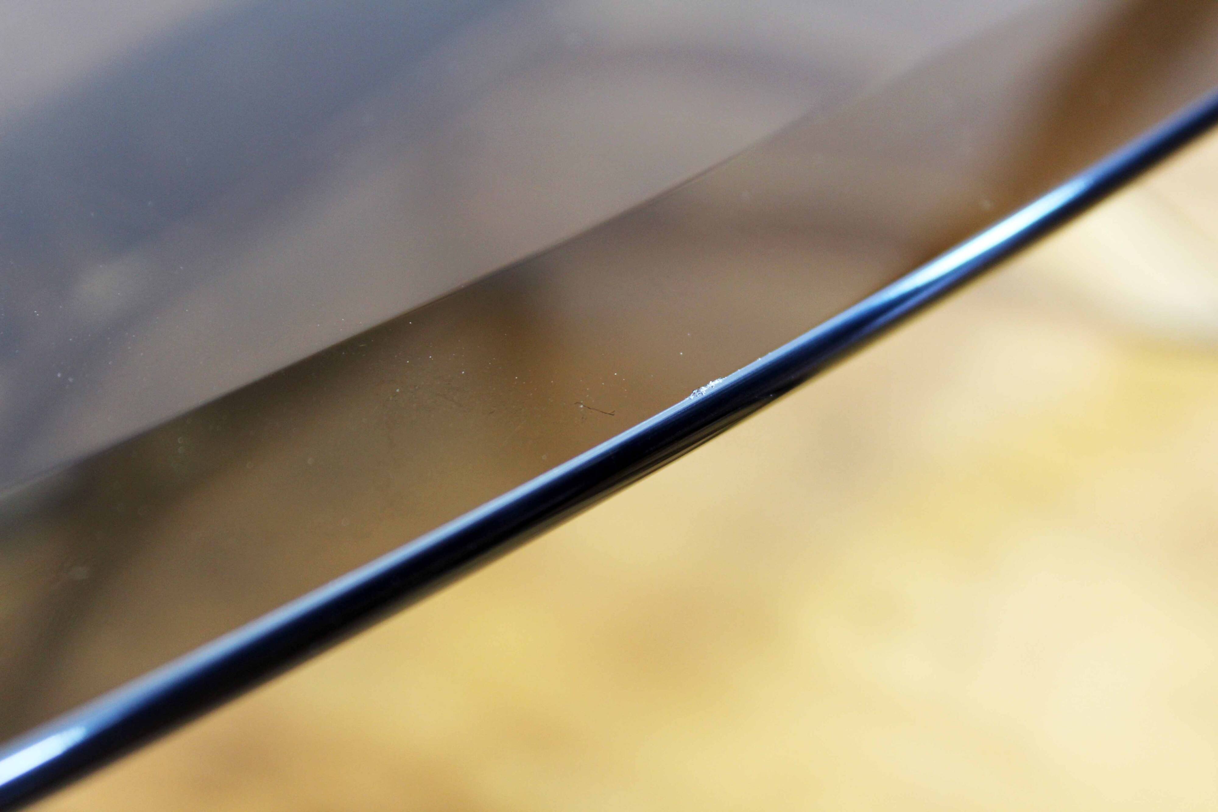 Italian coffee table in solid brass and beveled glass
