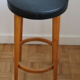 3 Baumann stools 700mm skai