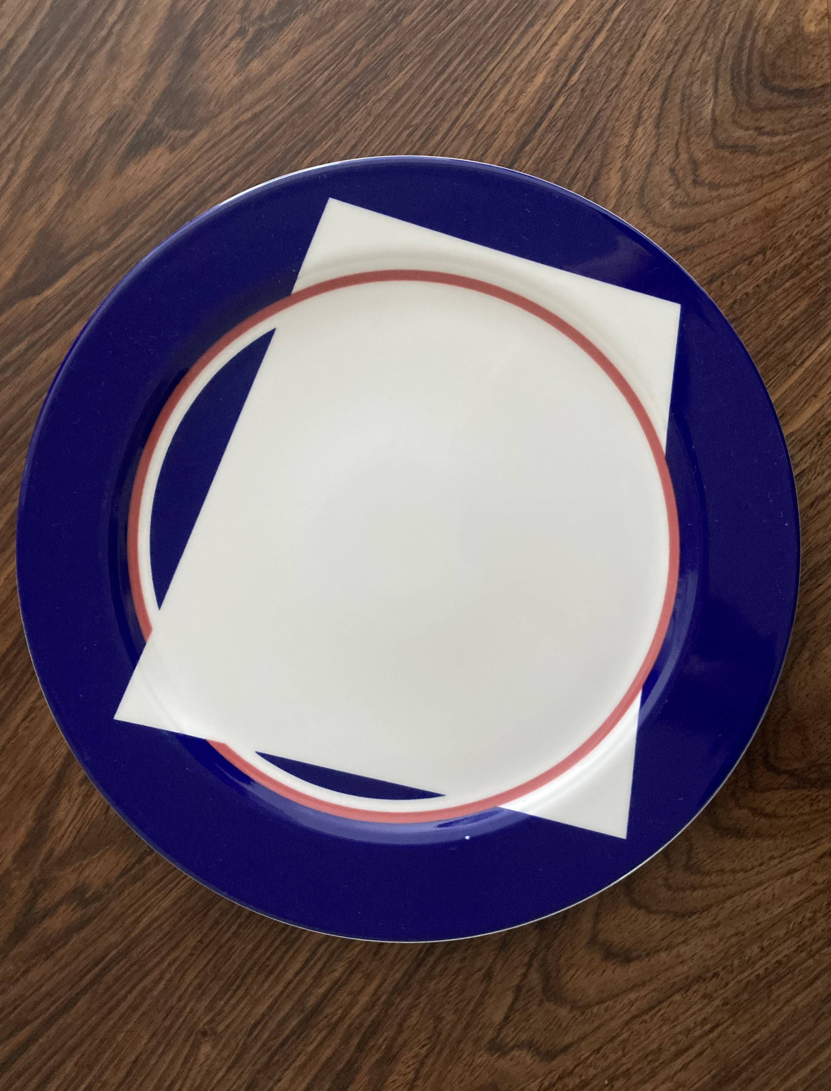 Plate – design collection plate by Adam Tihany for Villeroy and Boch