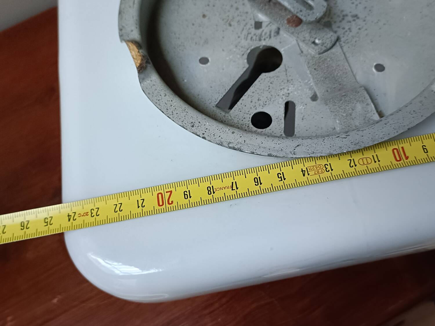 60' opaline wall light, ceiling light