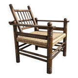 Charles Dudouyt Art Deco armchair 1940