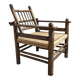 Charles Dudouyt Art Deco armchair 1940