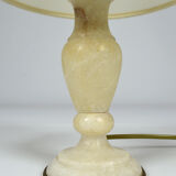 Italian lamp in white marble, circa 1920