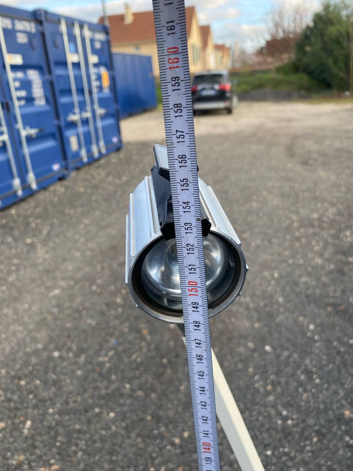 Vintage medical examination lamp on stand – Industrial style