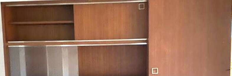 Vintage Scandinavian teak bookcase, vintage teak wardrobe