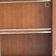 Vintage Scandinavian teak bookcase, vintage teak wardrobe