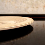 Set of birch wood plates by Eero Saarinen for Keuruu 60s