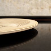 Set of birch wood plates by Eero Saarinen for Keuruu 60s