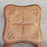 Ancient oak tabouret