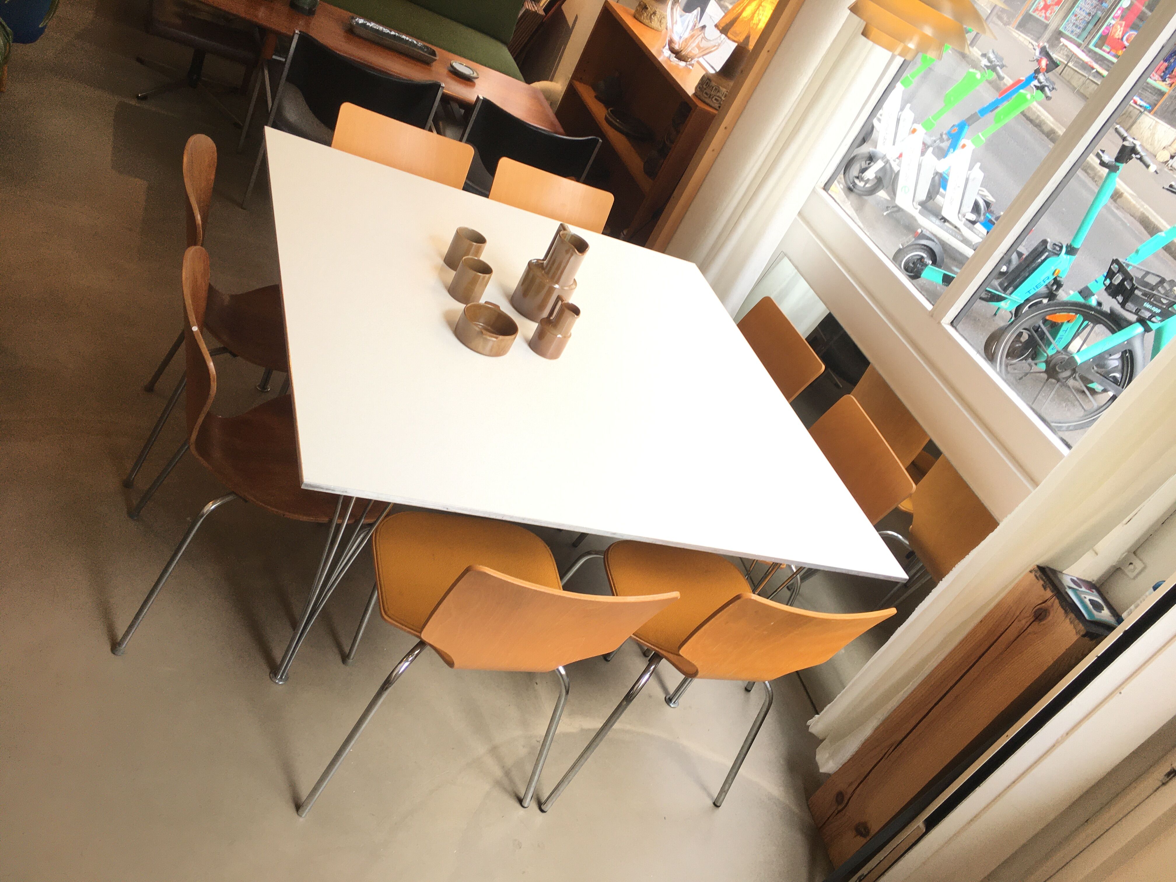 Square Table, Arne Jacobsen & Bruno Mathsson