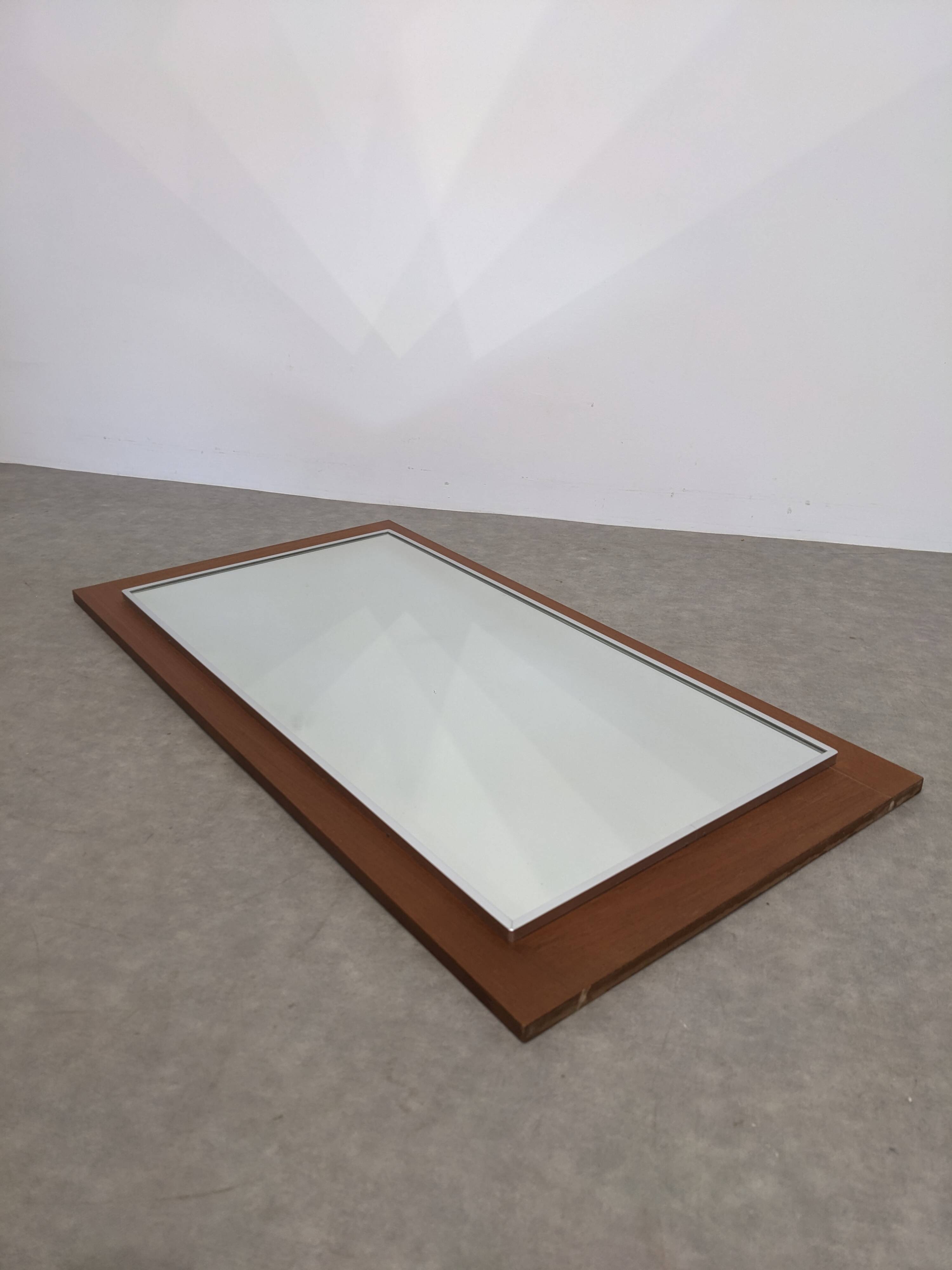 Large vintage Scandinavian mirror