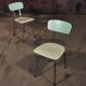 Paire de chaises formica année 60