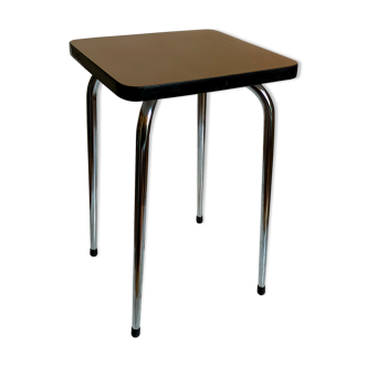 Vintage formica stool with tapered feet