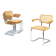 4 fauteuils de salle à manger vintage italiennes Cesca B64 Bauhaus