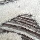 Large hand-knotted beige and cream Berber rug, 2.90m x 1.80m.