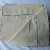 Embroidered antique linen sheets