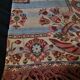 Table mat fringed 19th century tapestry