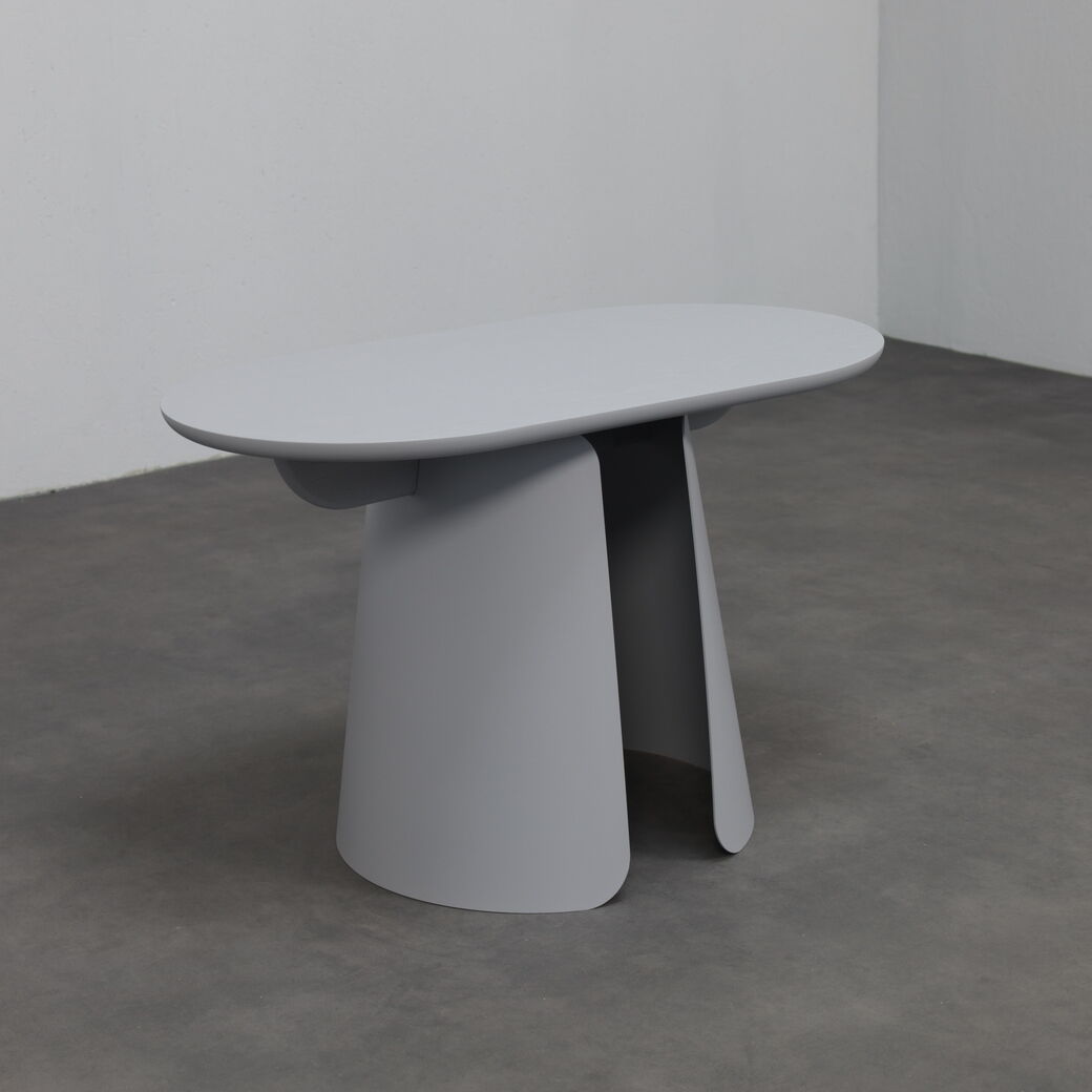 Side table Totem Pill by Puik Design light grey