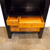 Wooden sideboard Model Forum by Roberto Volonterio and Cesare Benedetti for Bernini Italia Anni '80