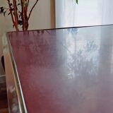 Rectangular bistro table 1900/1920 signed charlionnais & panassier